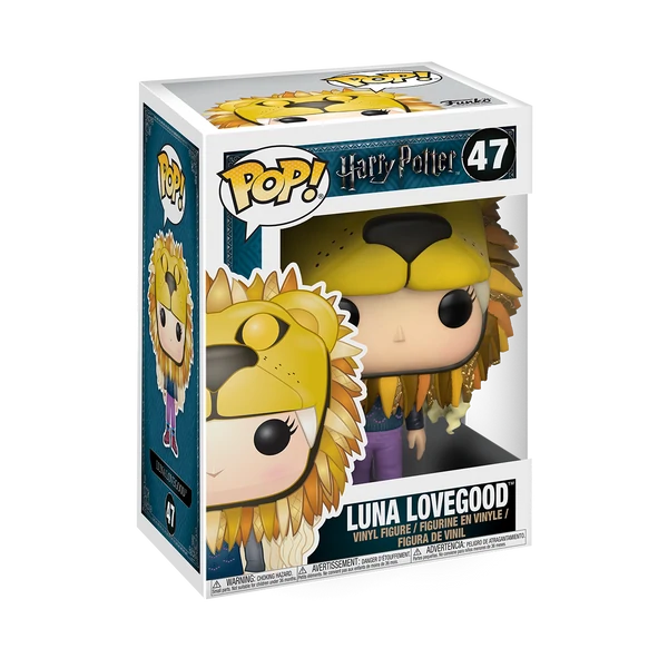 Figura coleccionable Funko de Luna Lovegood en caja