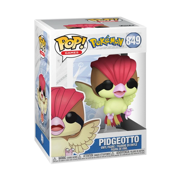 Figura coleccionable Funko de Pidgeotto en caja