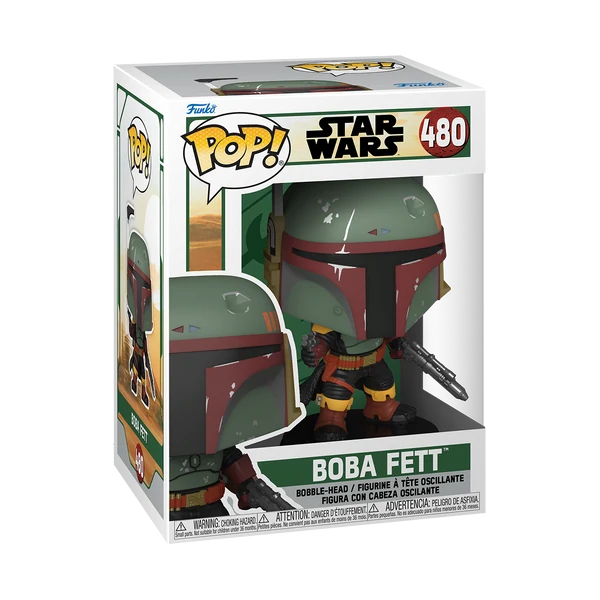 Figura coleccionable Funko de Bobbafeth en caja